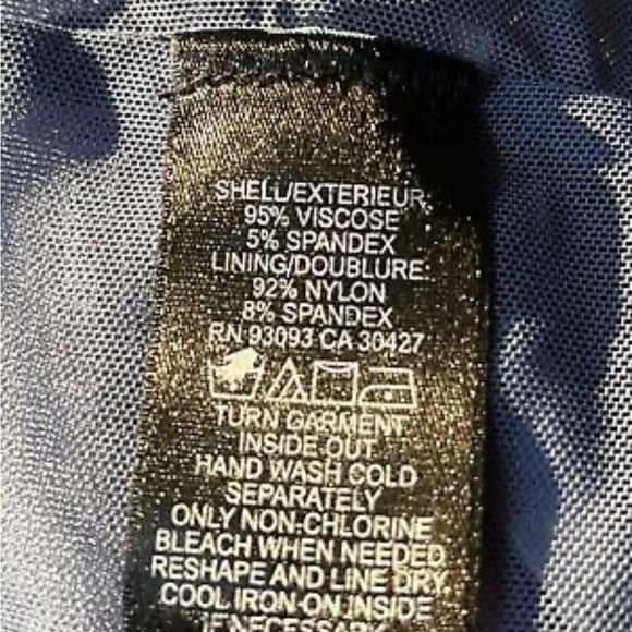 Nic + Zoe Blue Multi Knot-Front V-Neck Pullover Dress Size 3X MSRP $188 - Picture 5 of 6